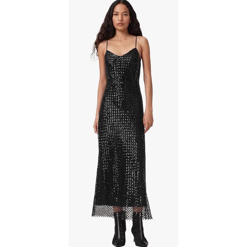 AllSaints Womens Chantelle Dress -10